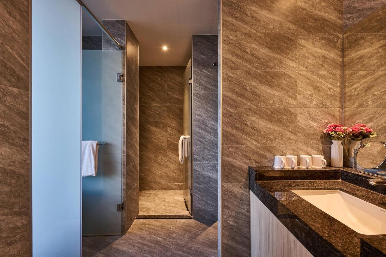 לודונג Cuncyue Hot Spring Resort מראה חיצוני תמונה Bathroom