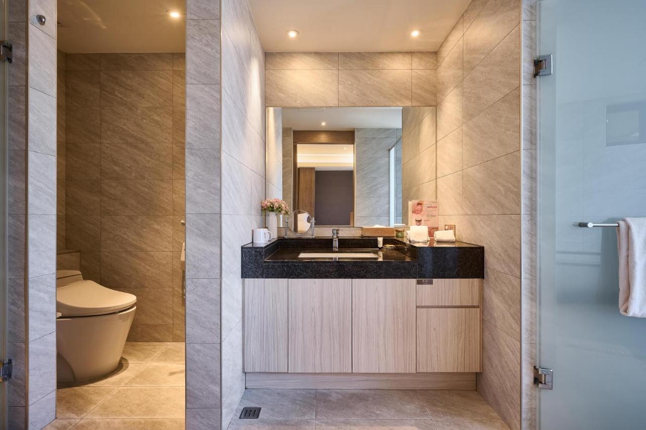 לודונג Cuncyue Hot Spring Resort מראה חיצוני תמונה Bathroom