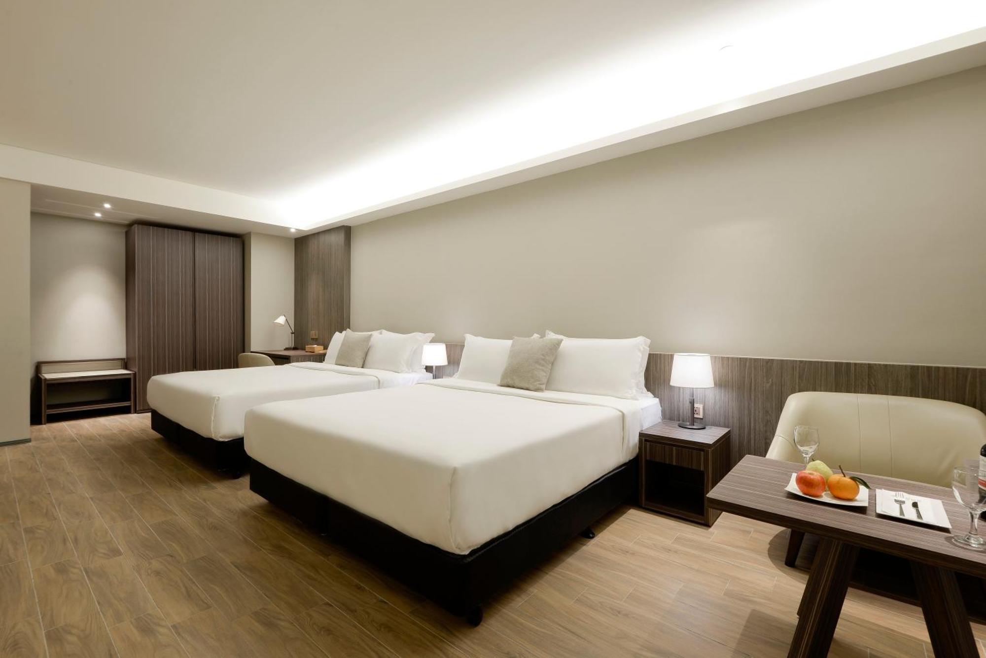 לודונג Cuncyue Hot Spring Resort חדר תמונה Deluxe Room